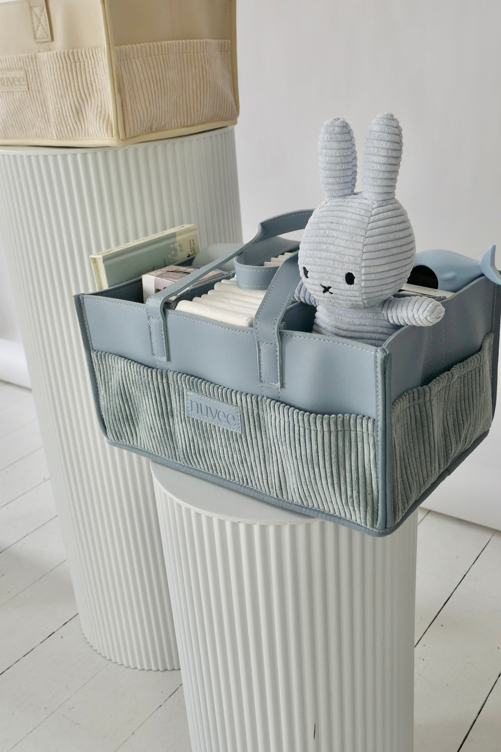 Powder Blue Essentials Caddy